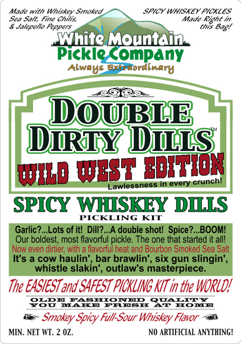 White Mountain Pickle Co. - Pickle On The Edge - Hot & Bold - 6 Pack Sampler