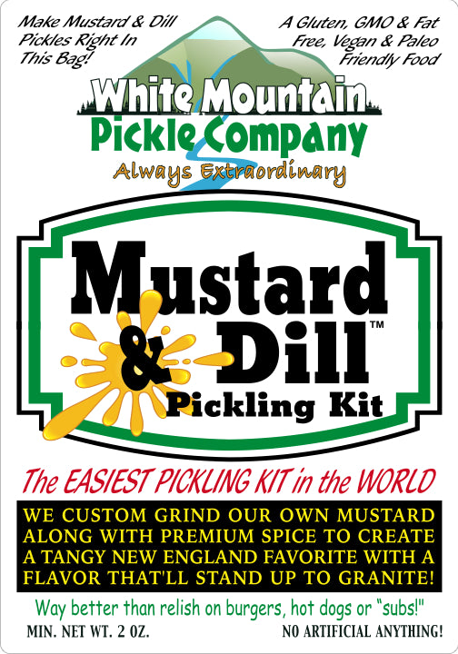 White Mountain Pickle Co. - Mustard & Dill Pickling Kit