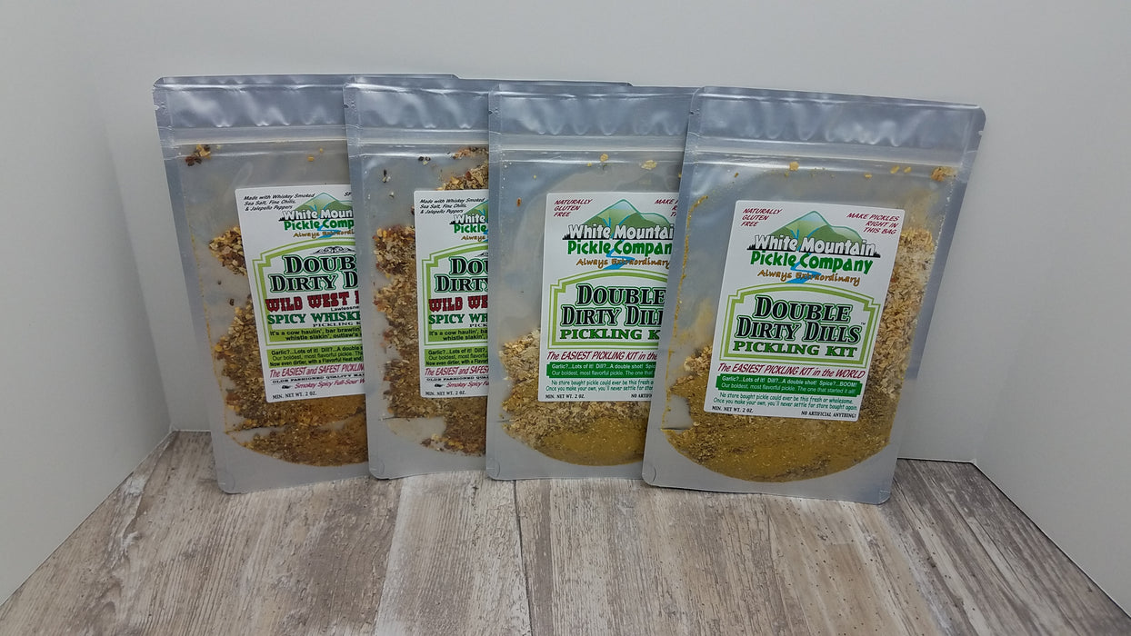 White Mountain Pickle Co. - Double Dirty Deuces 2+2 Pack Sampler