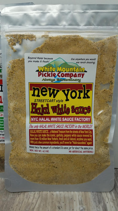 White Mountain Pickle Co. - New York Street Style Halal White Sauce